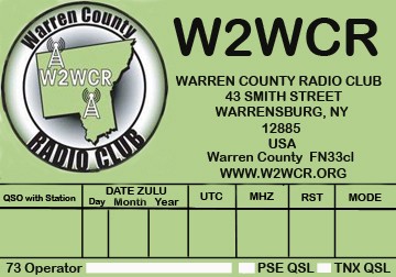 W2WCR QSL